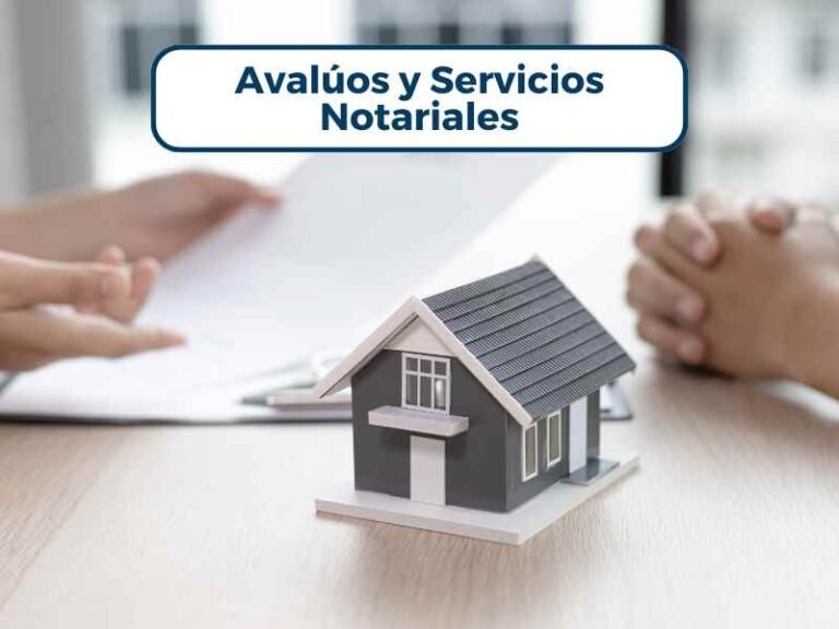 Avaluos y servicios notariales